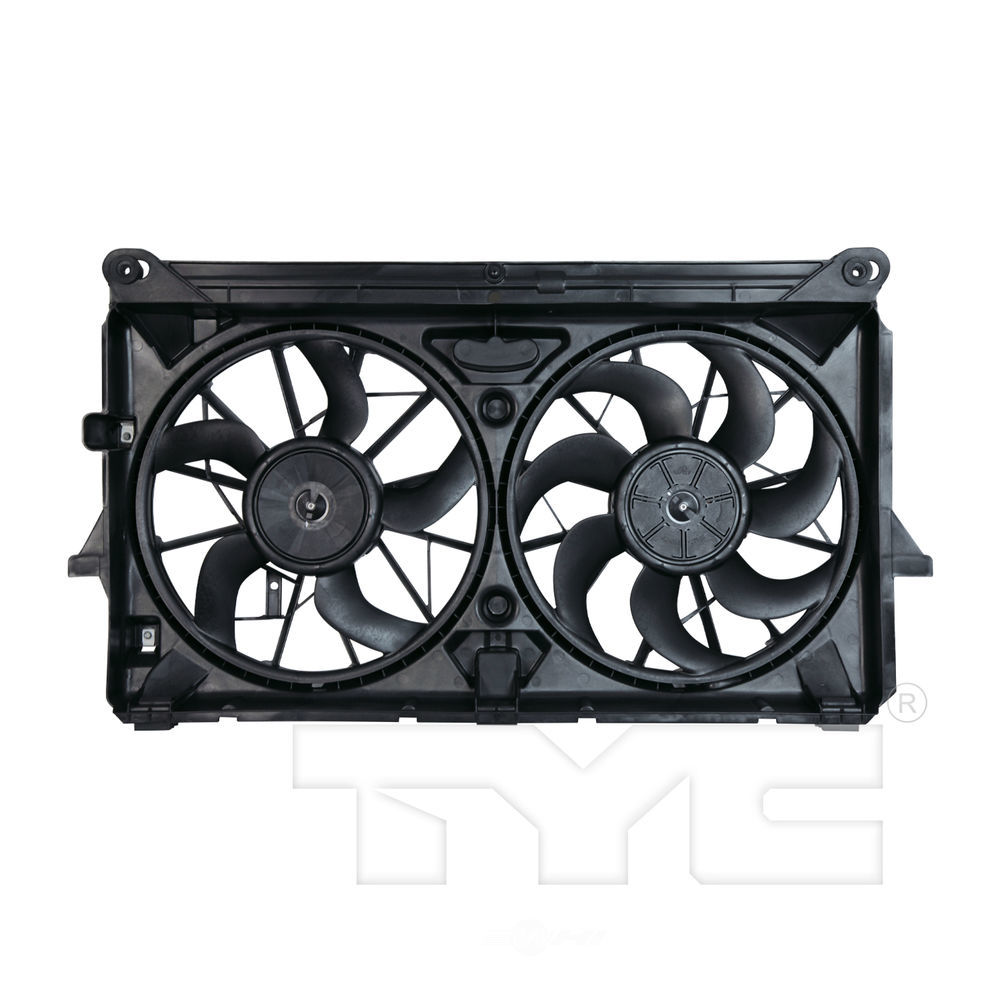 TYC - Dual Radiator And Condenser Fan Assembly - TYC 622220