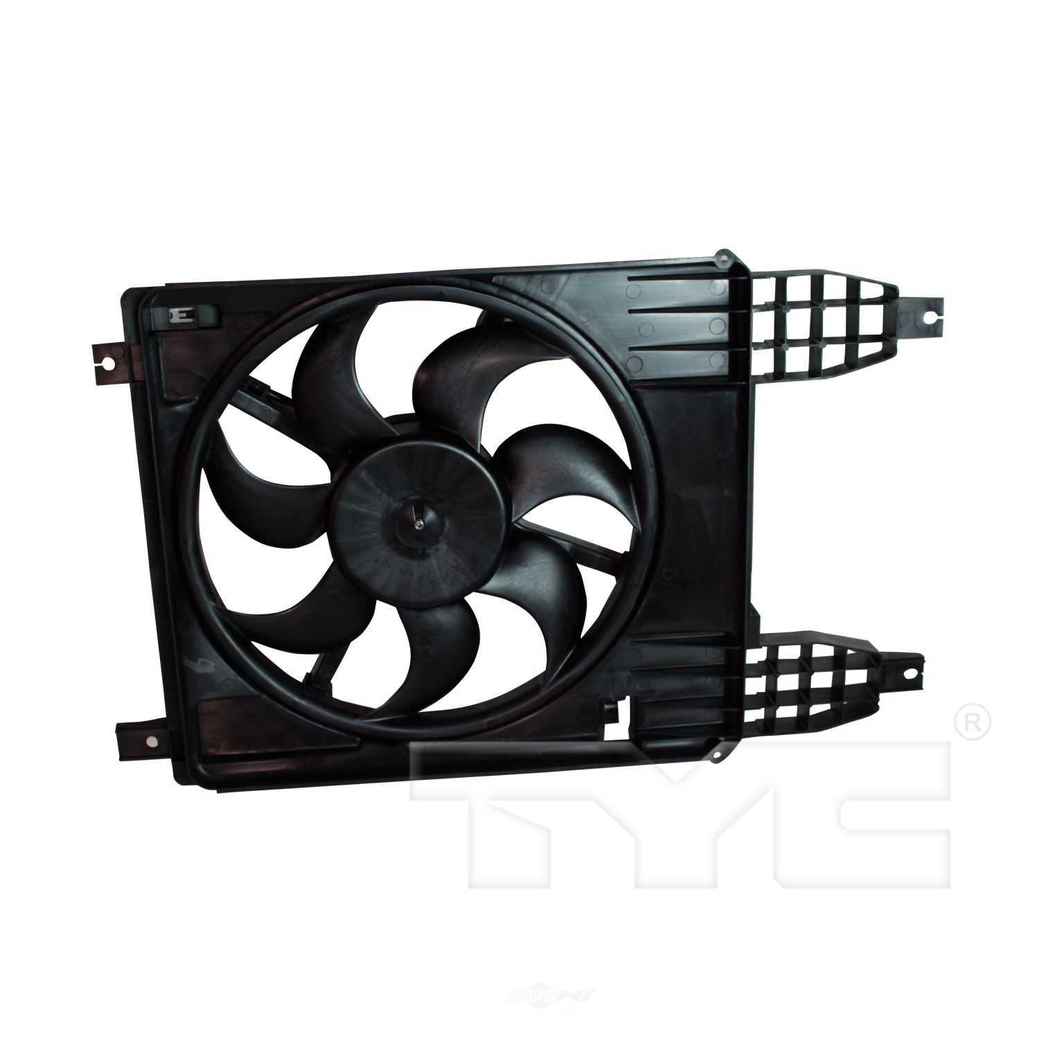 TYC - Dual Radiator And Condenser Fan Assembly - TYC - 622260