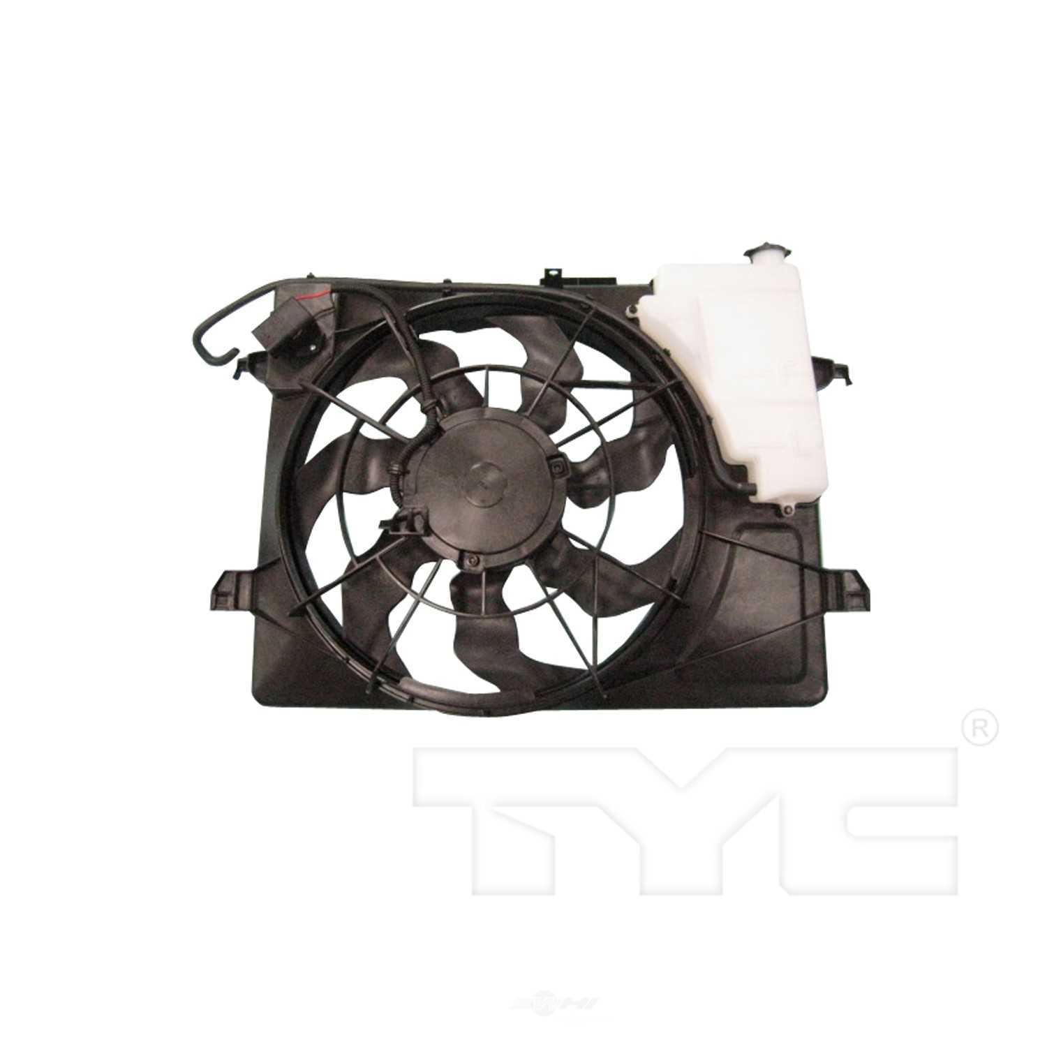 TYC - Dual Radiator And Condenser Fan Assembly - TYC - 622280