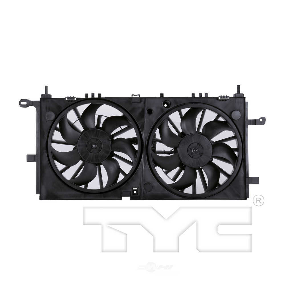 TYC - Dual Radiator And Condenser Fan Assembly - TYC 622340