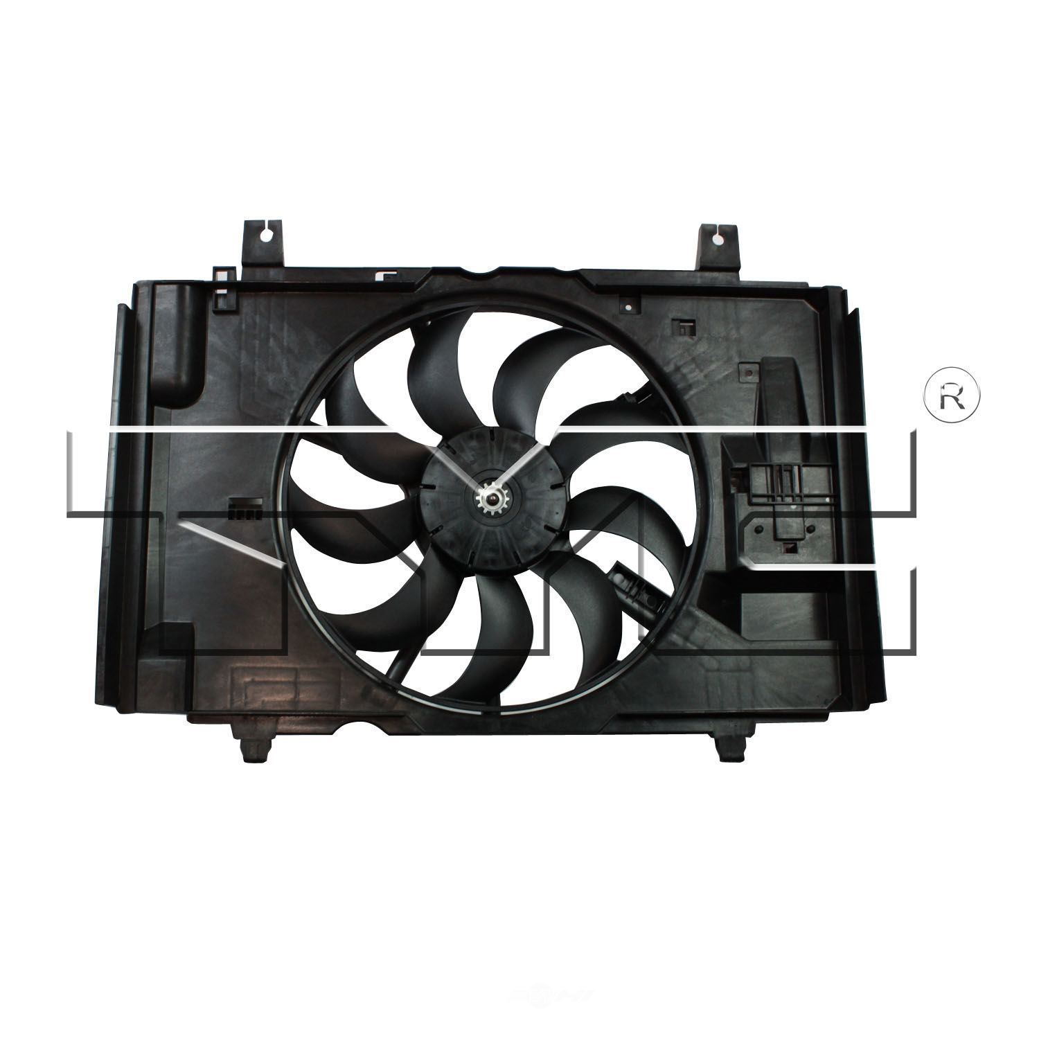 TYC - Dual Radiator And Condenser Fan Assembly - TYC 622470