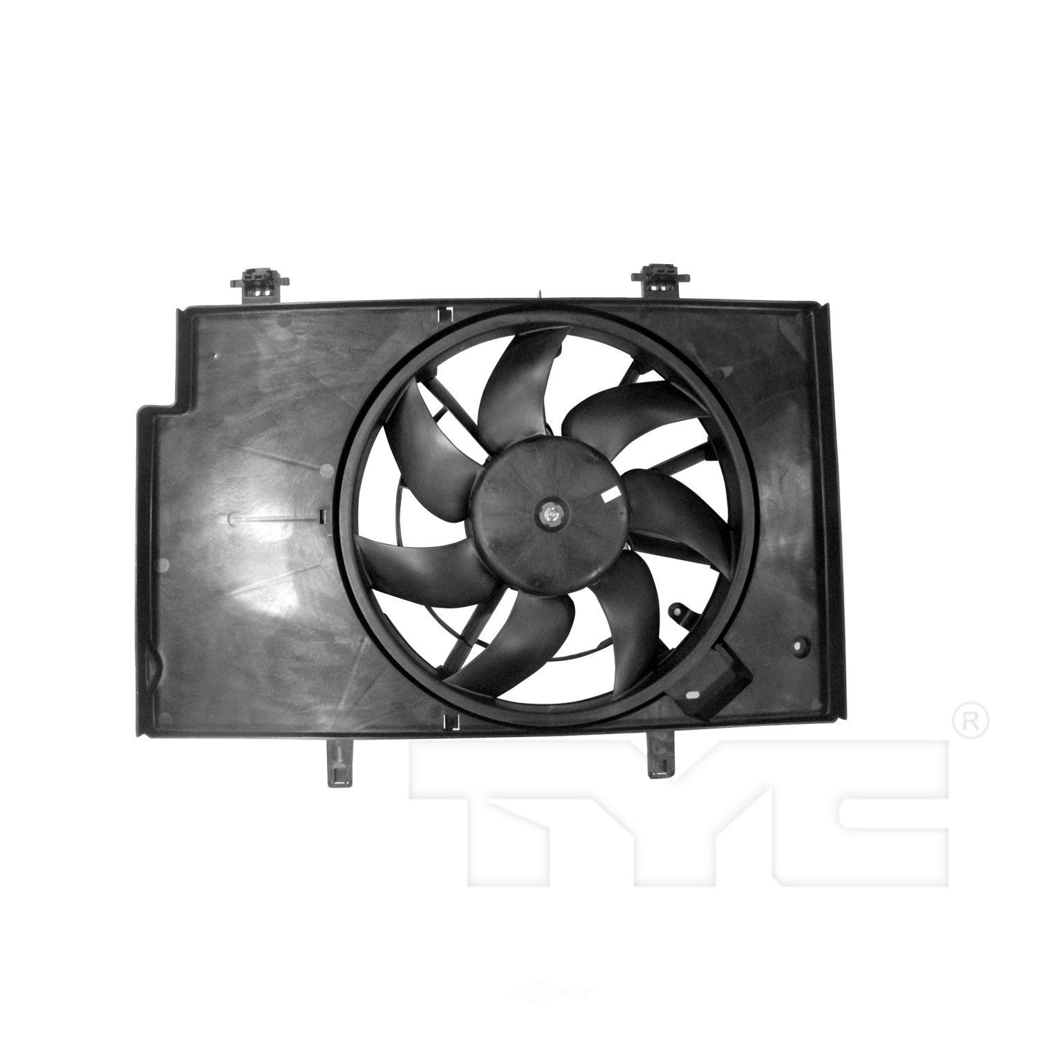 TYC - Dual Radiator And Condenser Fan Assembly - TYC 622500