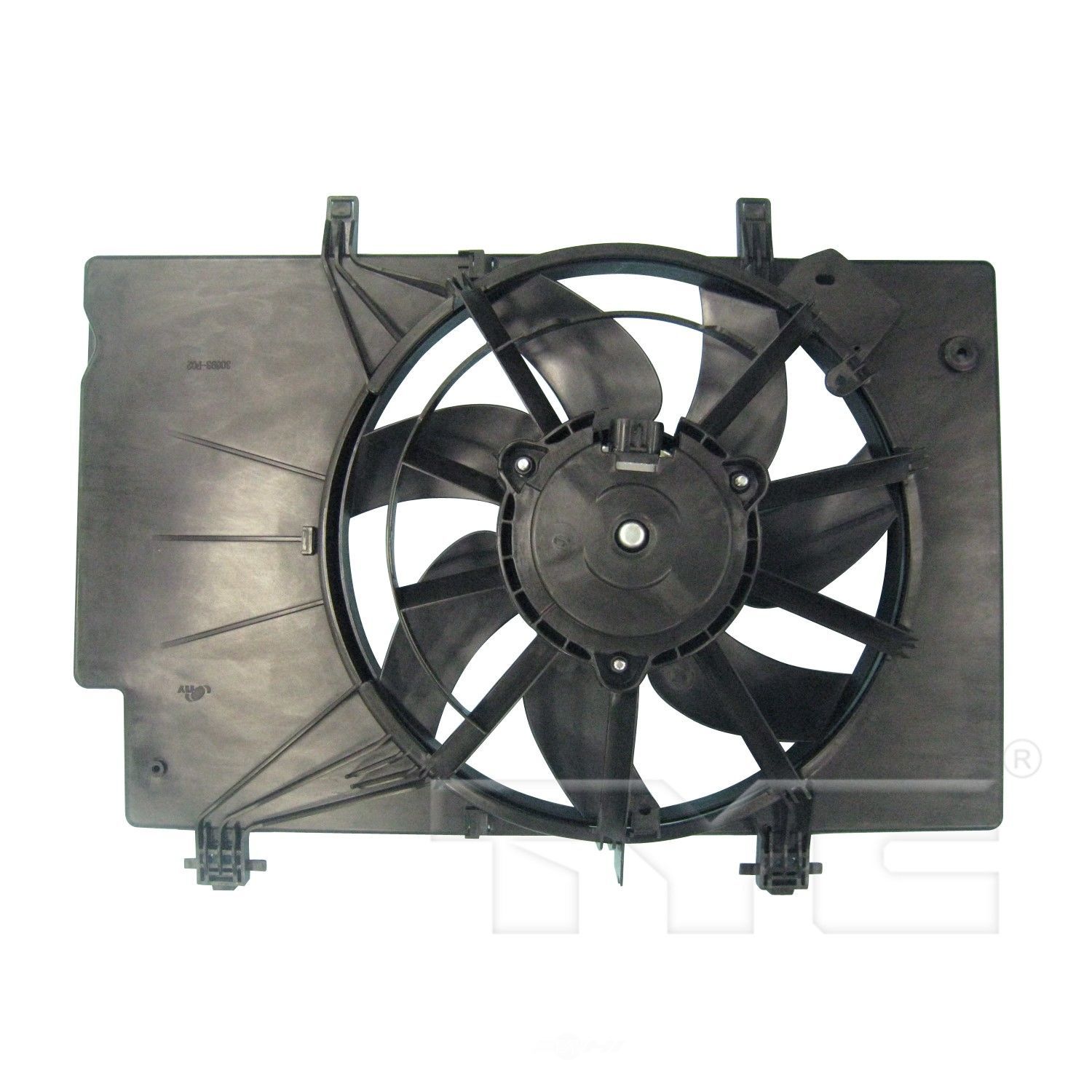 TYC - Dual Radiator And Condenser Fan Assembly - TYC 622500