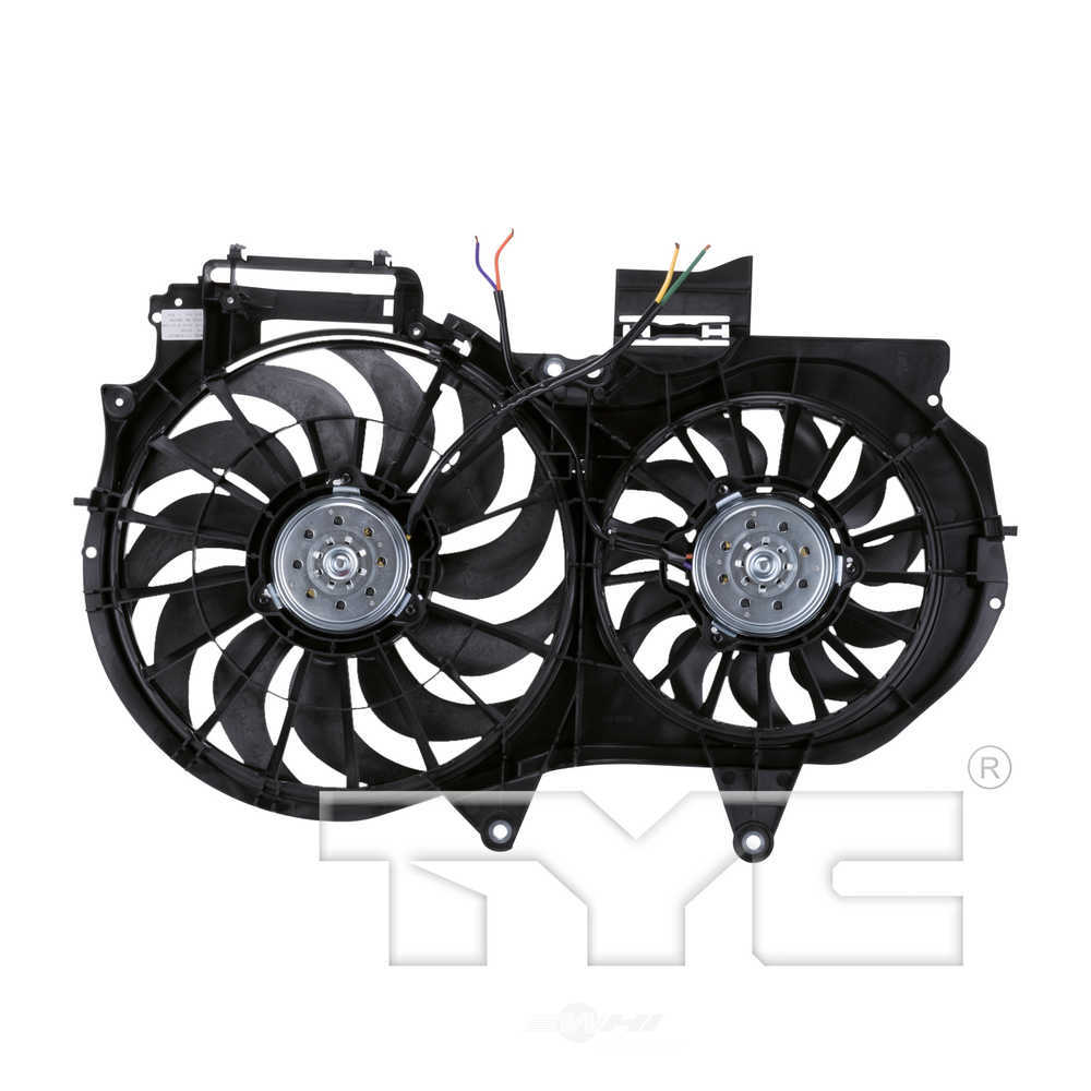 TYC - Dual Radiator And Condenser Fan Assembly - TYC 622540