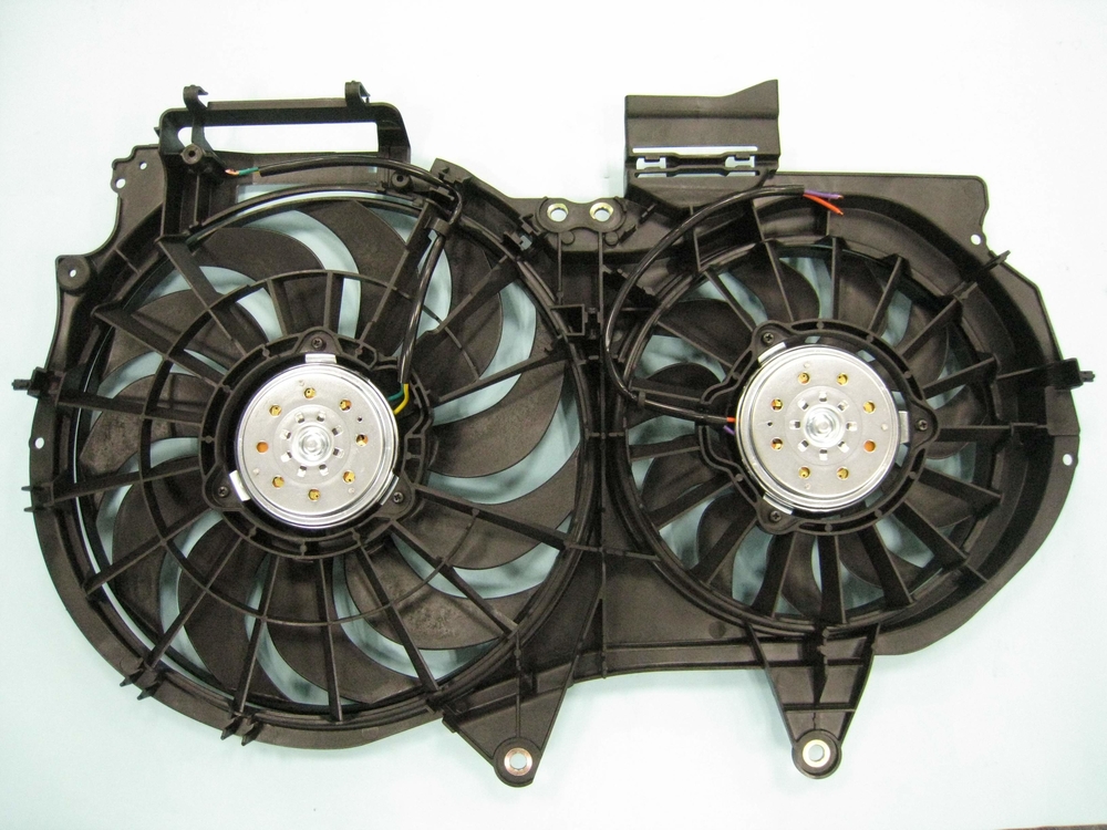 TYC - Dual Radiator And Condenser Fan Assembly - TYC 622540