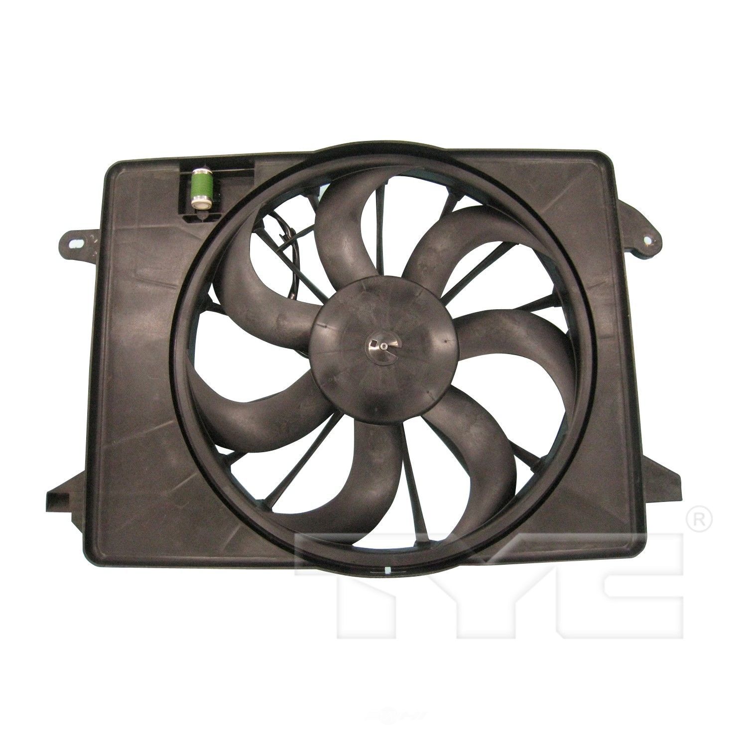 TYC - Dual Radiator And Condenser Fan Assembly - TYC 622550
