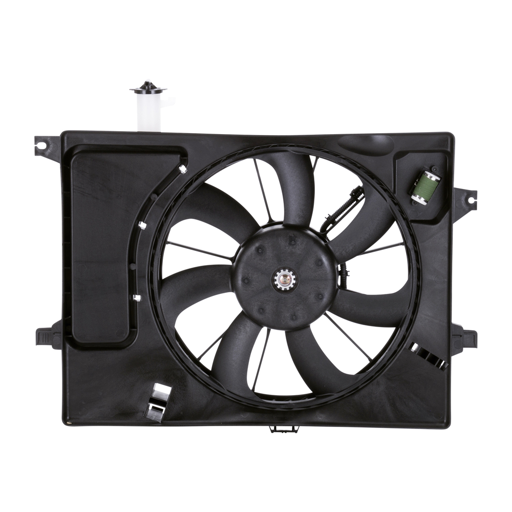TYC - Dual Radiator And Condenser Fan Assembly - TYC 622580