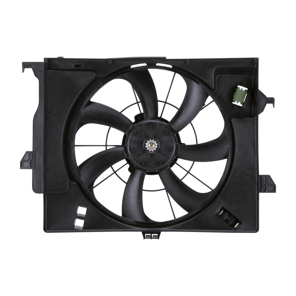 TYC - Dual Radiator And Condenser Fan Assembly - TYC 622590