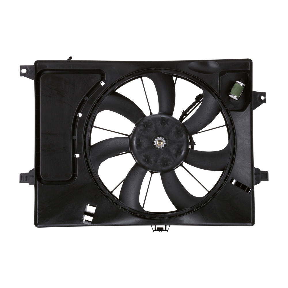 TYC - Dual Radiator And Condenser Fan Assembly - TYC 622600