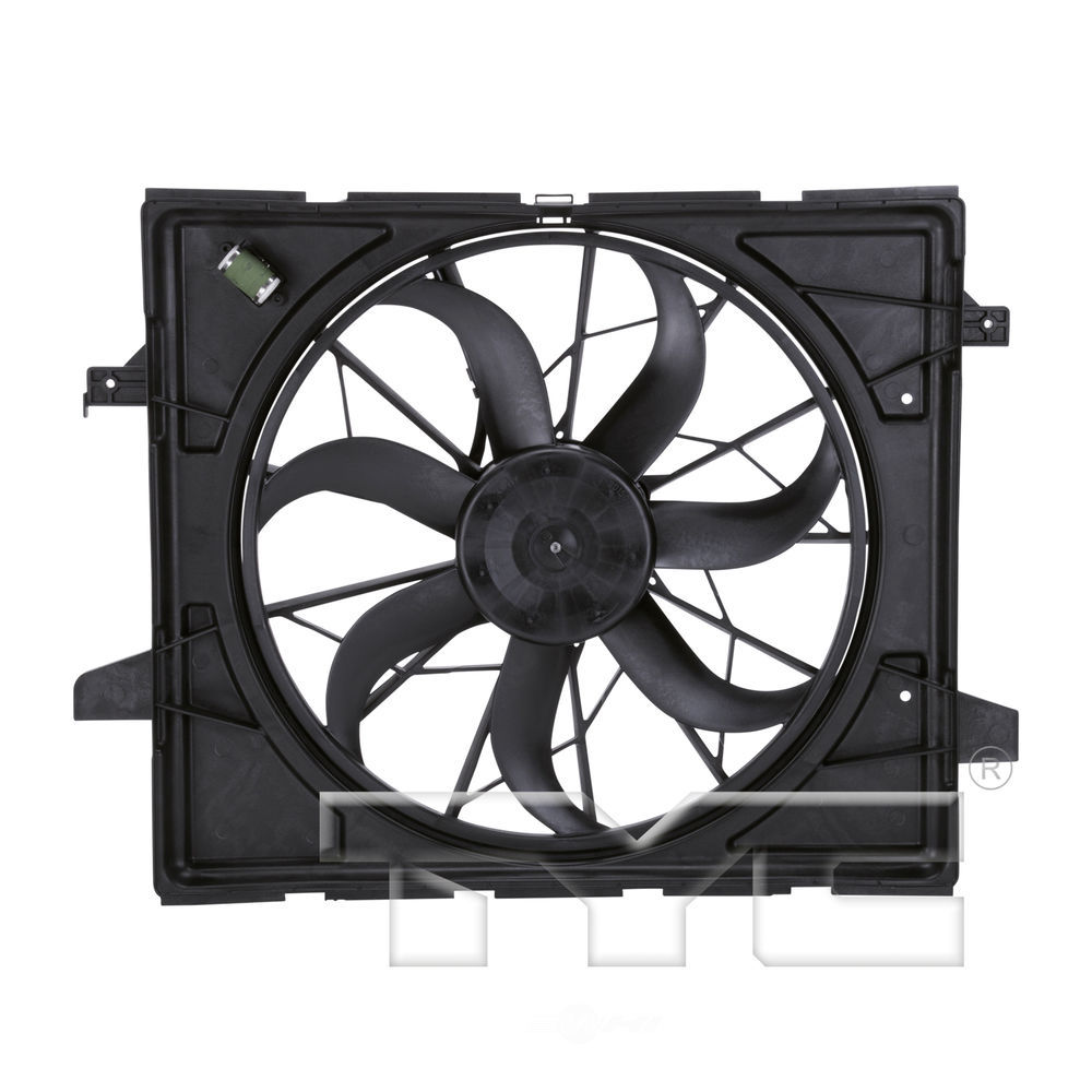TYC - Dual Radiator And Condenser Fan Assembly - TYC 622660