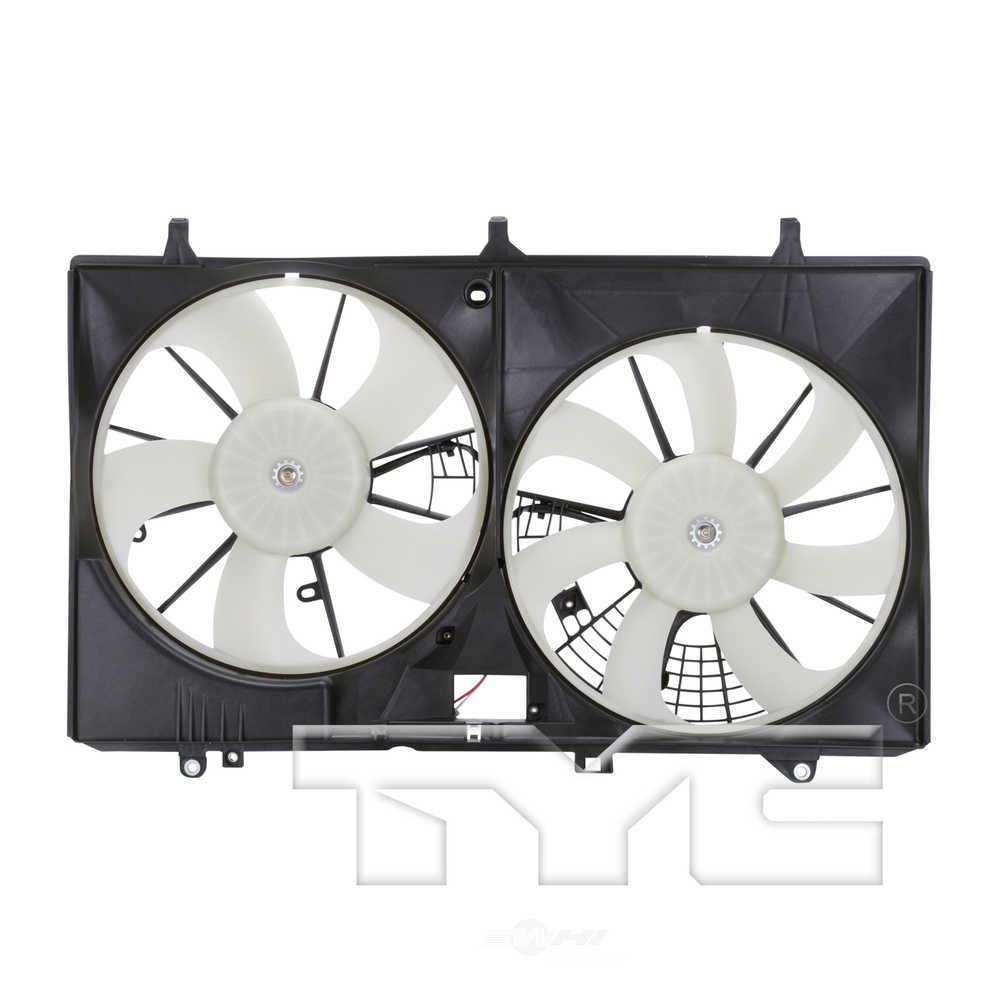 TYC - Dual Radiator And Condenser Fan Assembly - TYC - 622680