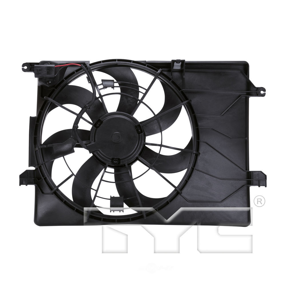 TYC - Dual Radiator And Condenser Fan Assembly - TYC 622700