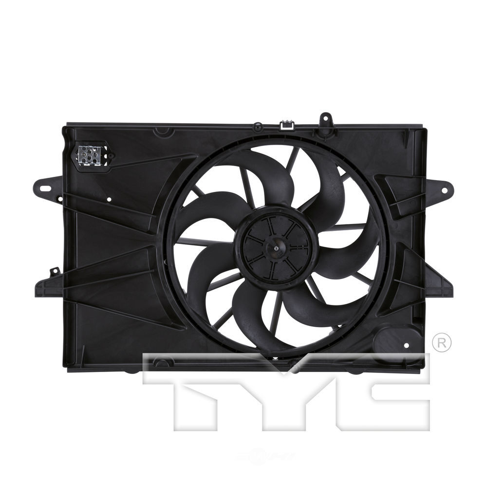 TYC - Dual Radiator And Condenser Fan Assembly - TYC 622720