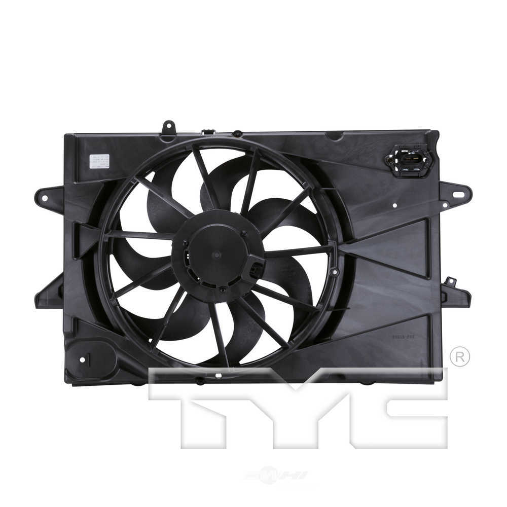 TYC - Dual Radiator And Condenser Fan Assembly - TYC 622720