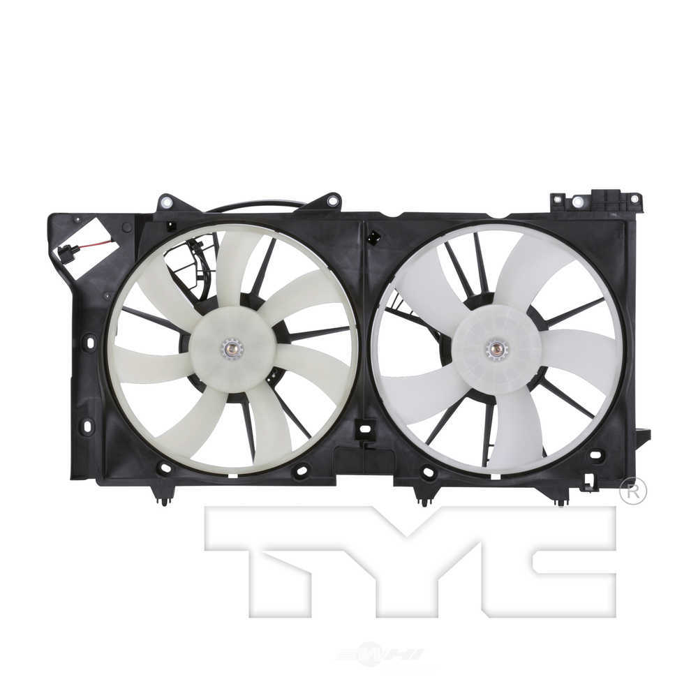 TYC - Dual Radiator And Condenser Fan Assembly - TYC - 622750