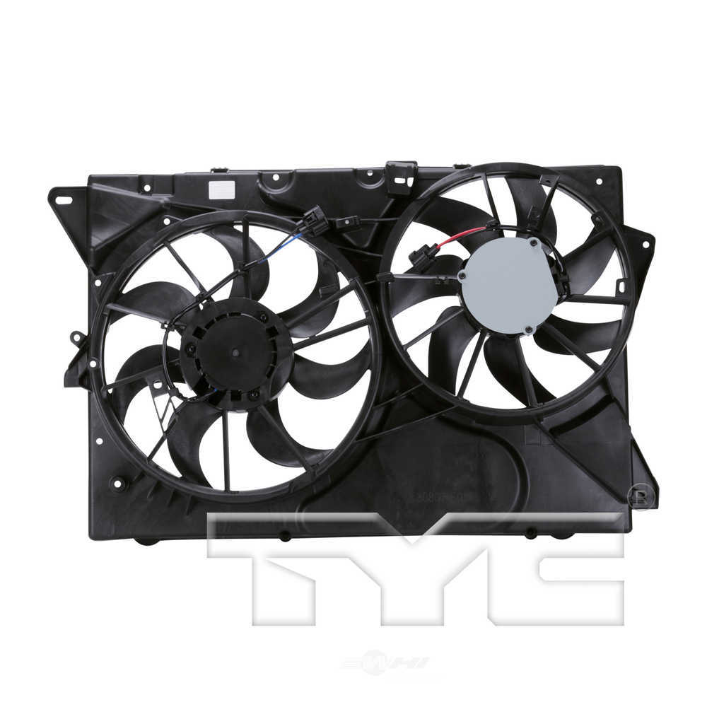 TYC - Dual Radiator And Condenser Fan Assembly - TYC 622780