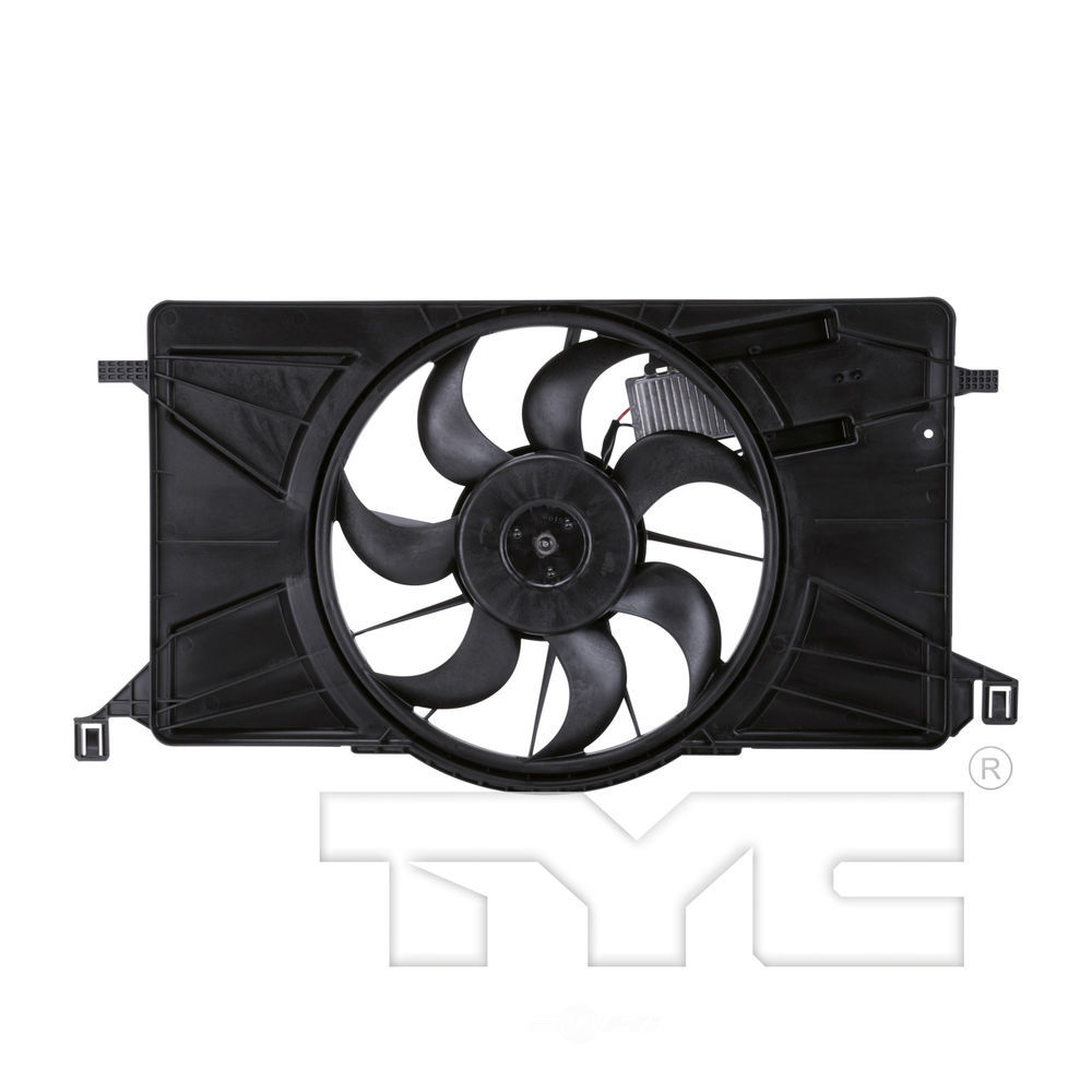 TYC - Dual Radiator And Condenser Fan Assembly - TYC 622800