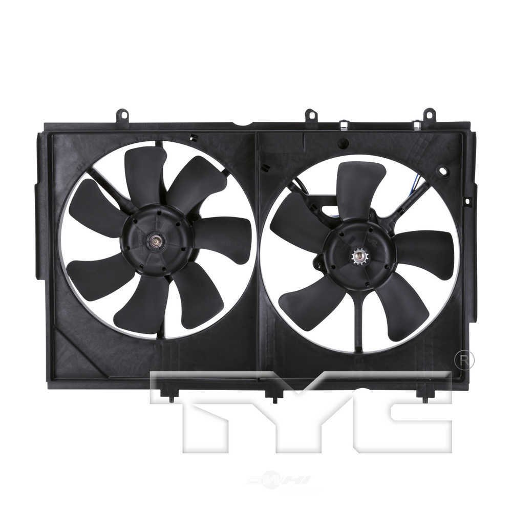 TYC - Dual Radiator And Condenser Fan Assembly - TYC - 622810