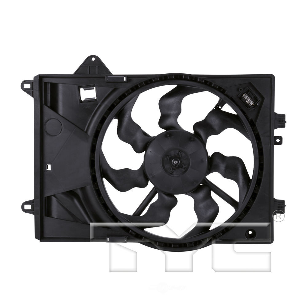 TYC - Dual Radiator And Condenser Fan Assembly - TYC 622840