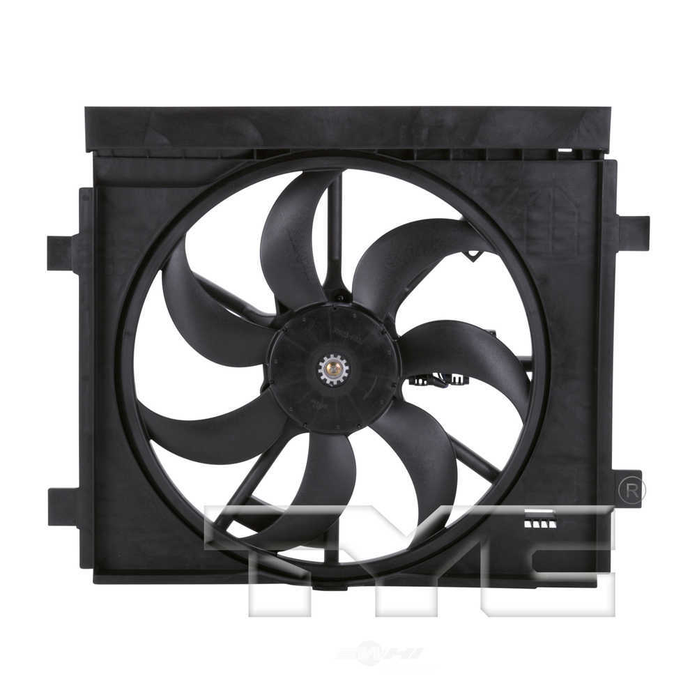 TYC - Dual Radiator And Condenser Fan Assembly - TYC 622880
