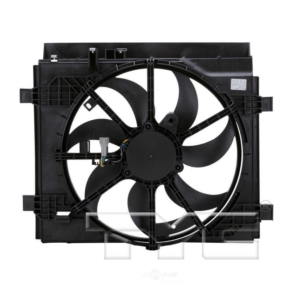 TYC - Dual Radiator And Condenser Fan Assembly - TYC 622880