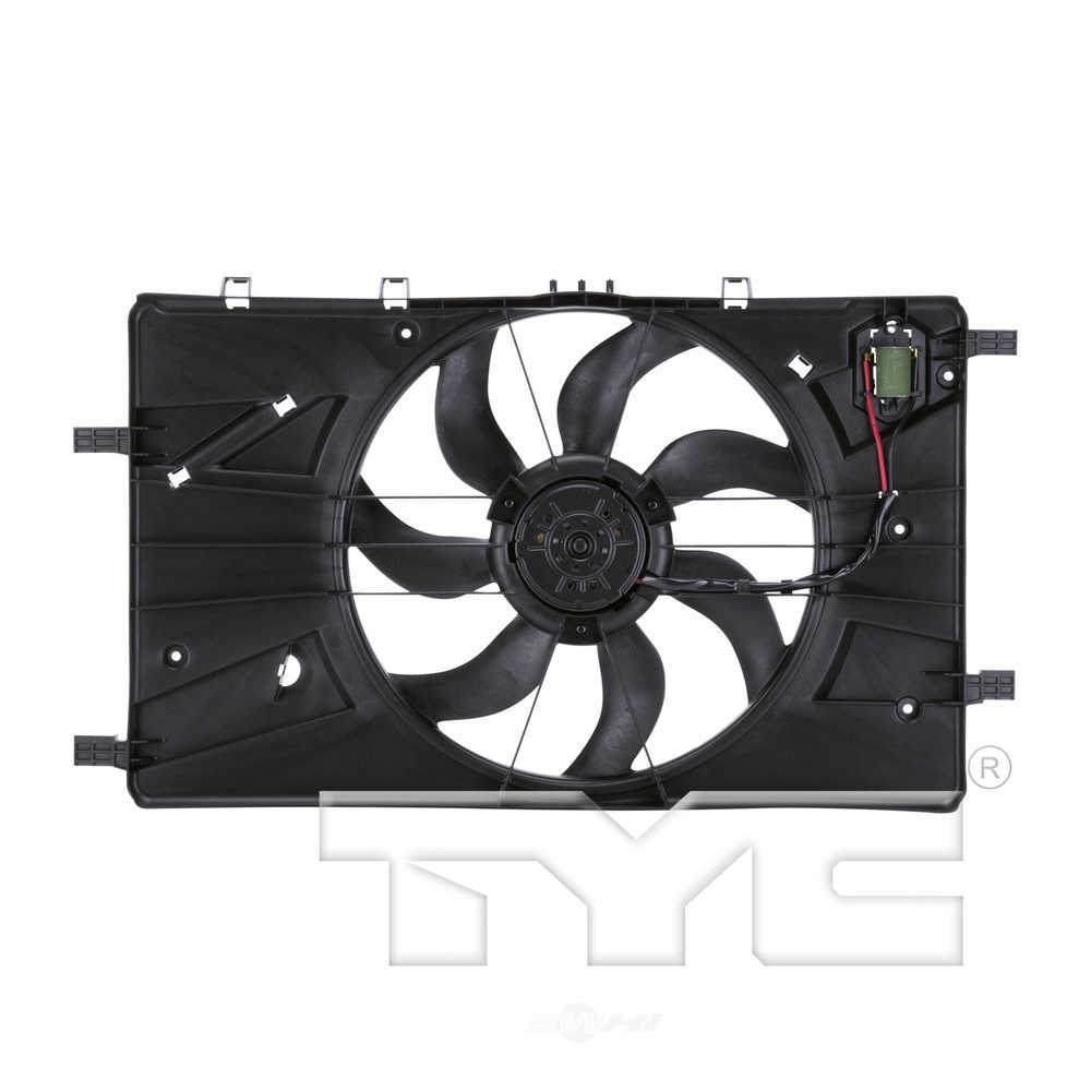 TYC - Dual Radiator And Condenser Fan Assembly - TYC 622890