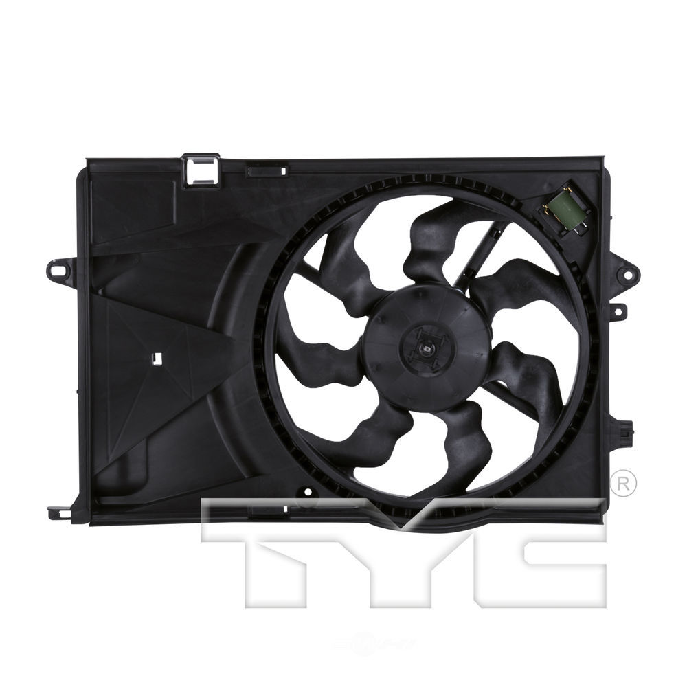 TYC - Dual Radiator And Condenser Fan Assembly - TYC 622900