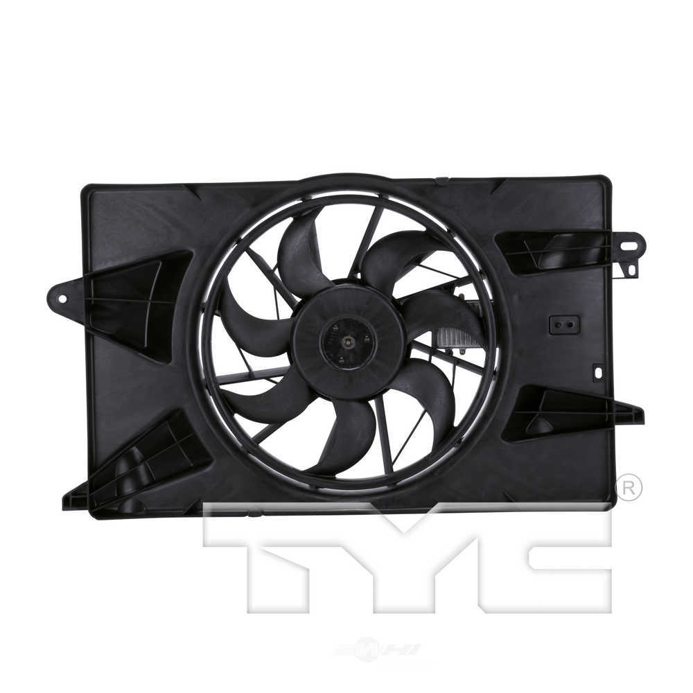 TYC - Dual Radiator And Condenser Fan Assembly - TYC 622920