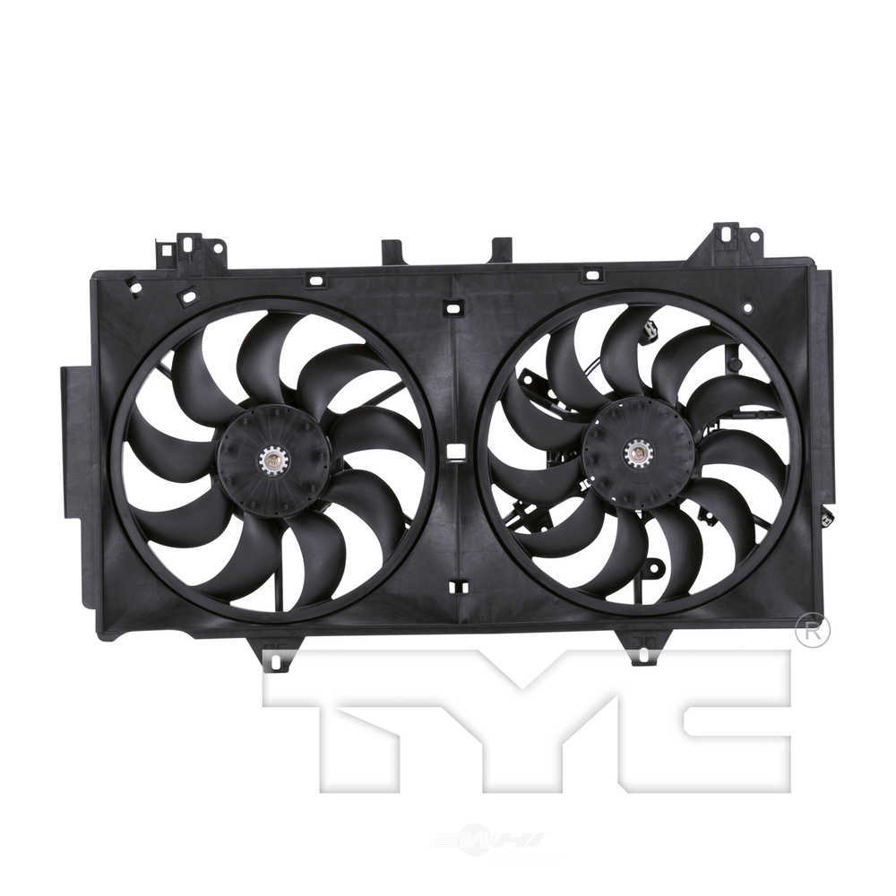 TYC - Dual Radiator And Condenser Fan Assembly - TYC - 622970
