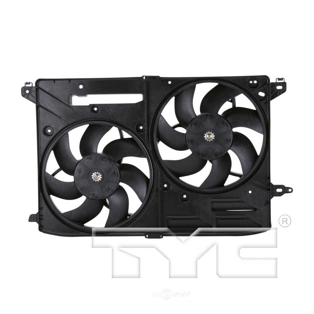TYC - Dual Radiator And Condenser Fan Assembly - TYC - 623000