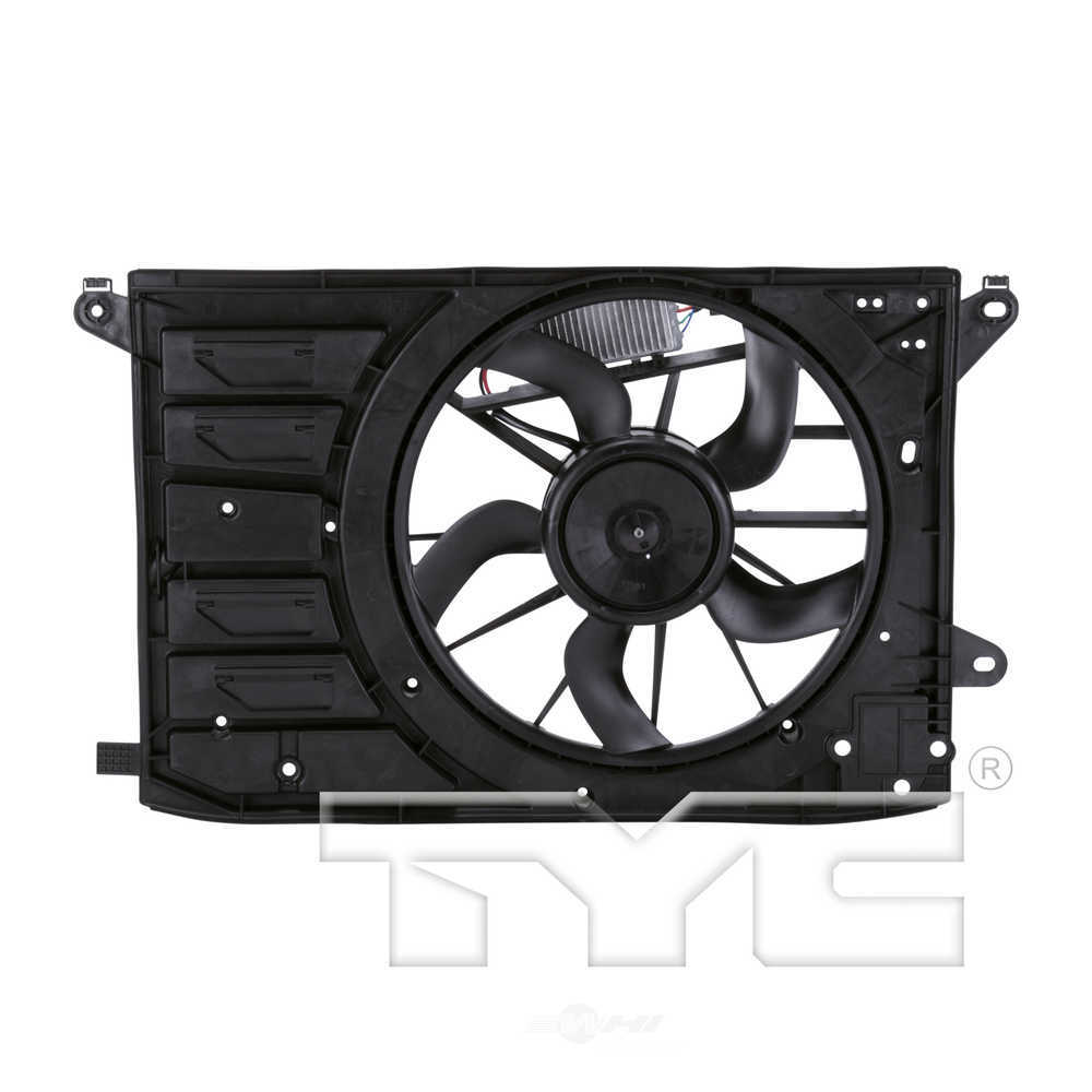 TYC - Dual Radiator And Condenser Fan Assembly - TYC - 623020