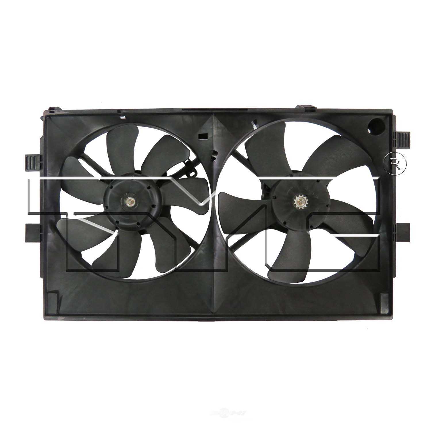 TYC - Dual Radiator And Condenser Fan Assembly - TYC - 623100