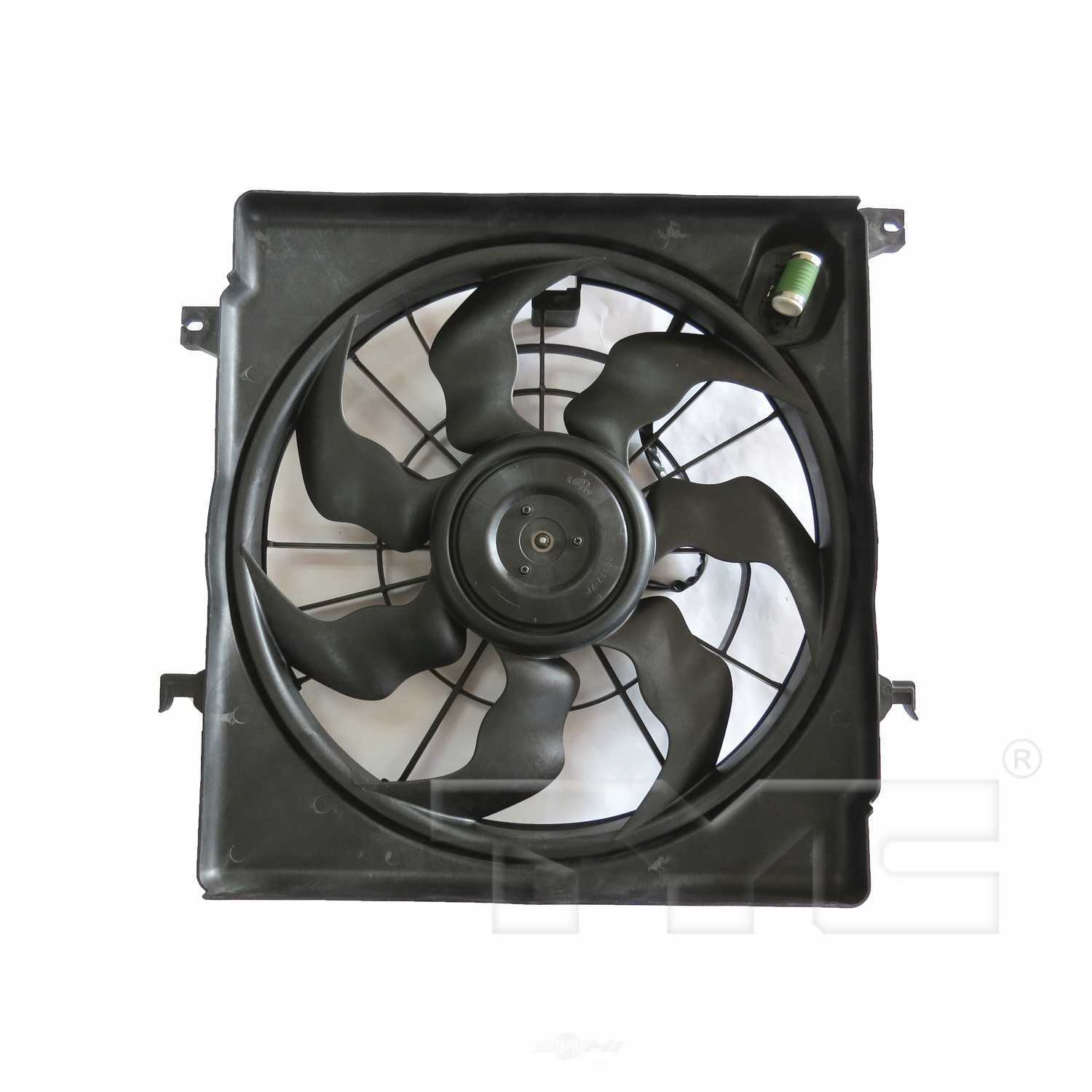 TYC - Dual Radiator And Condenser Fan Assembly - TYC - 623110