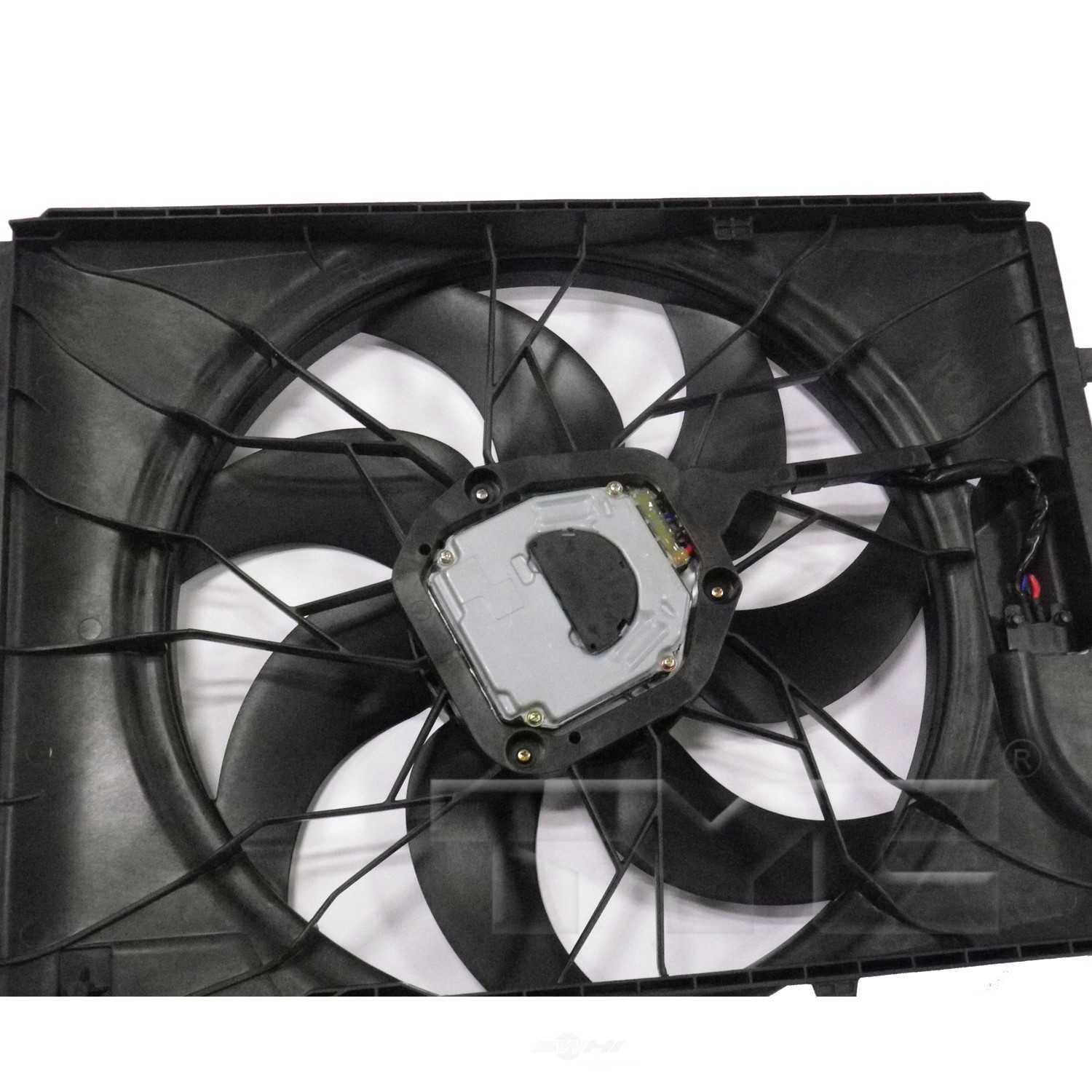 TYC - Dual Radiator And Condenser Fan Assembly - TYC 623130