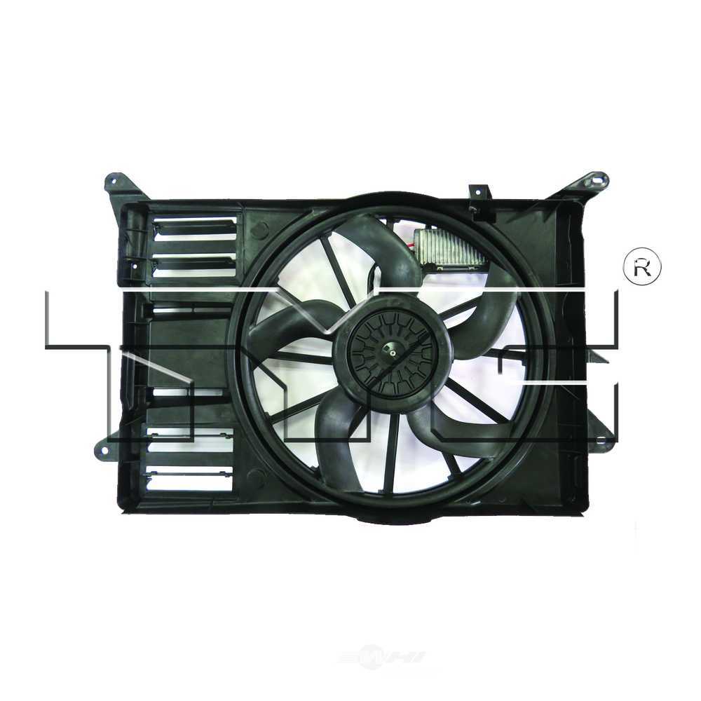 TYC - Dual Radiator And Condenser Fan Assembly - TYC - 623140