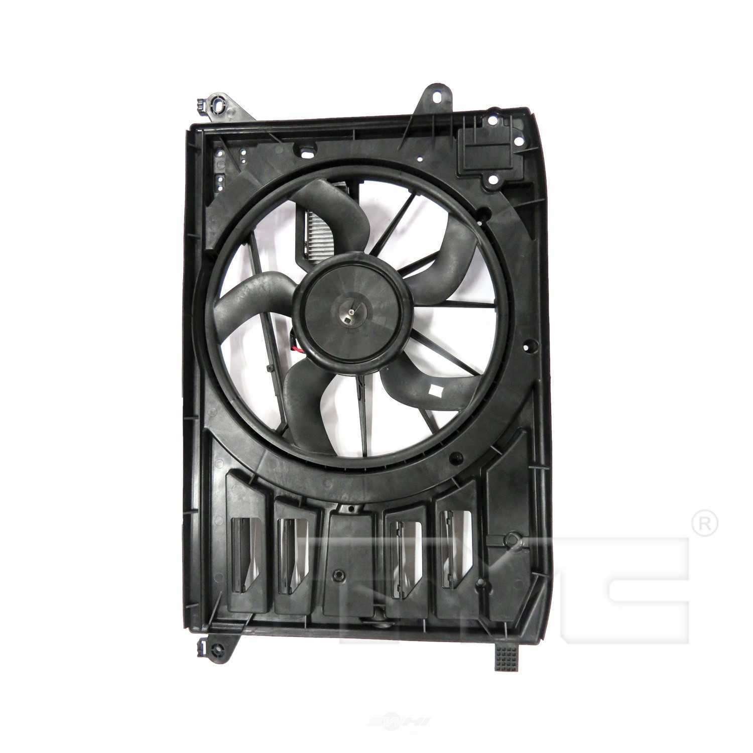 TYC - Dual Radiator And Condenser Fan Assembly - TYC - 623180