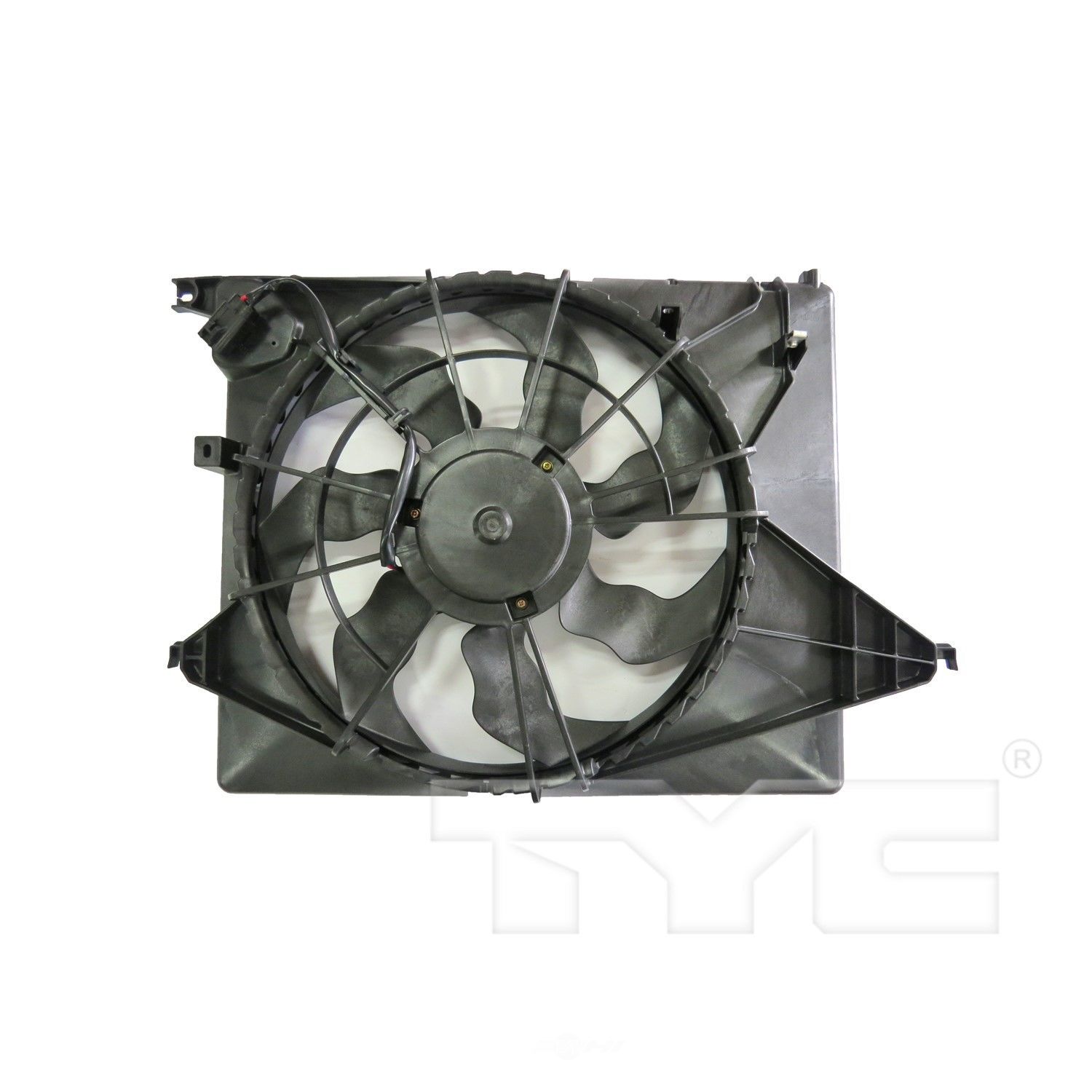 TYC - Dual Radiator And Condenser Fan Assembly - TYC 623210