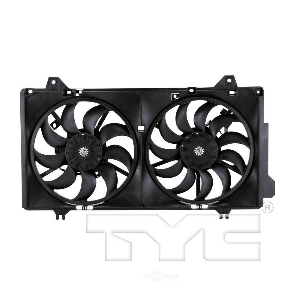 TYC - Dual Radiator And Condenser Fan Assembly - TYC - 623260