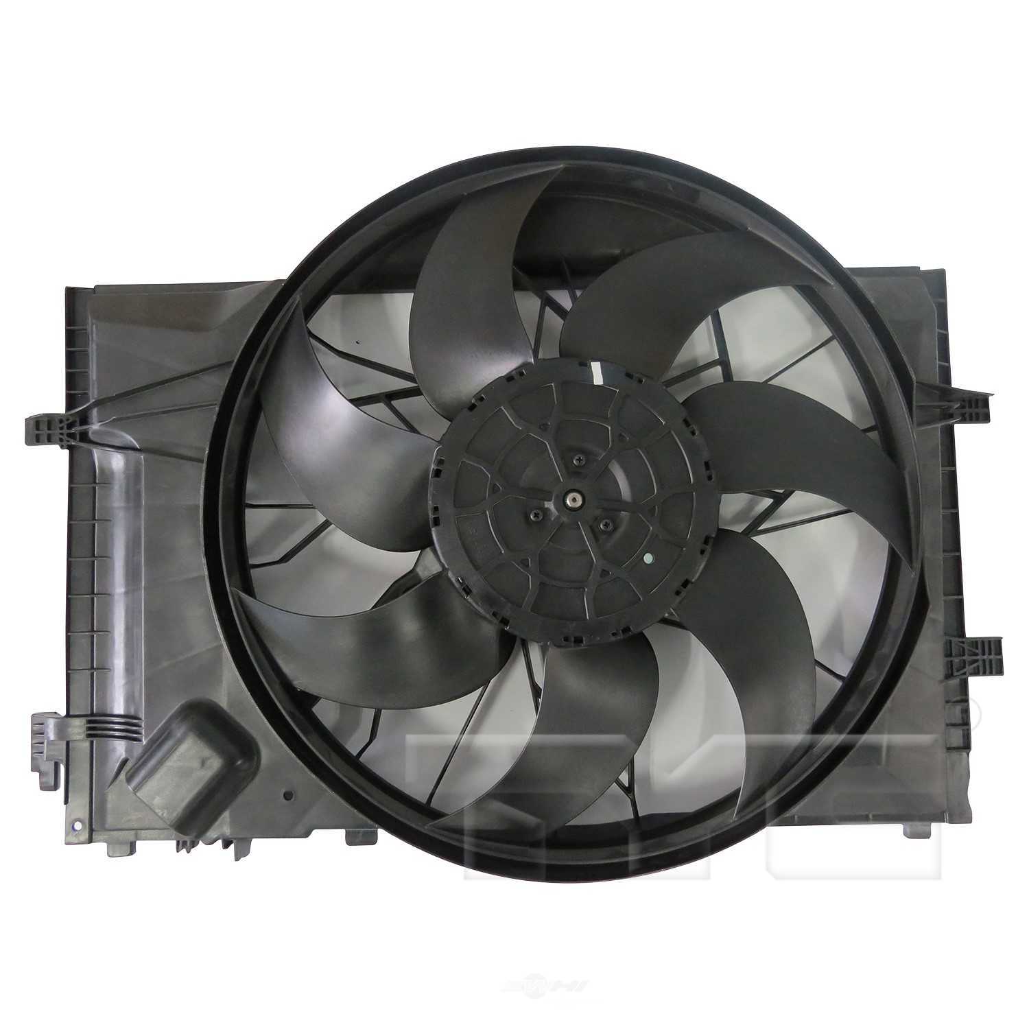 TYC - Dual Radiator And Condenser Fan Assembly - TYC 623280