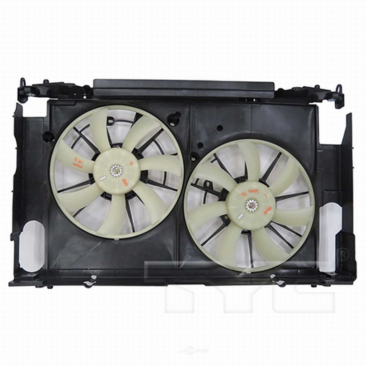 TYC - Dual Radiator And Condenser Fan Assembly - TYC 623290