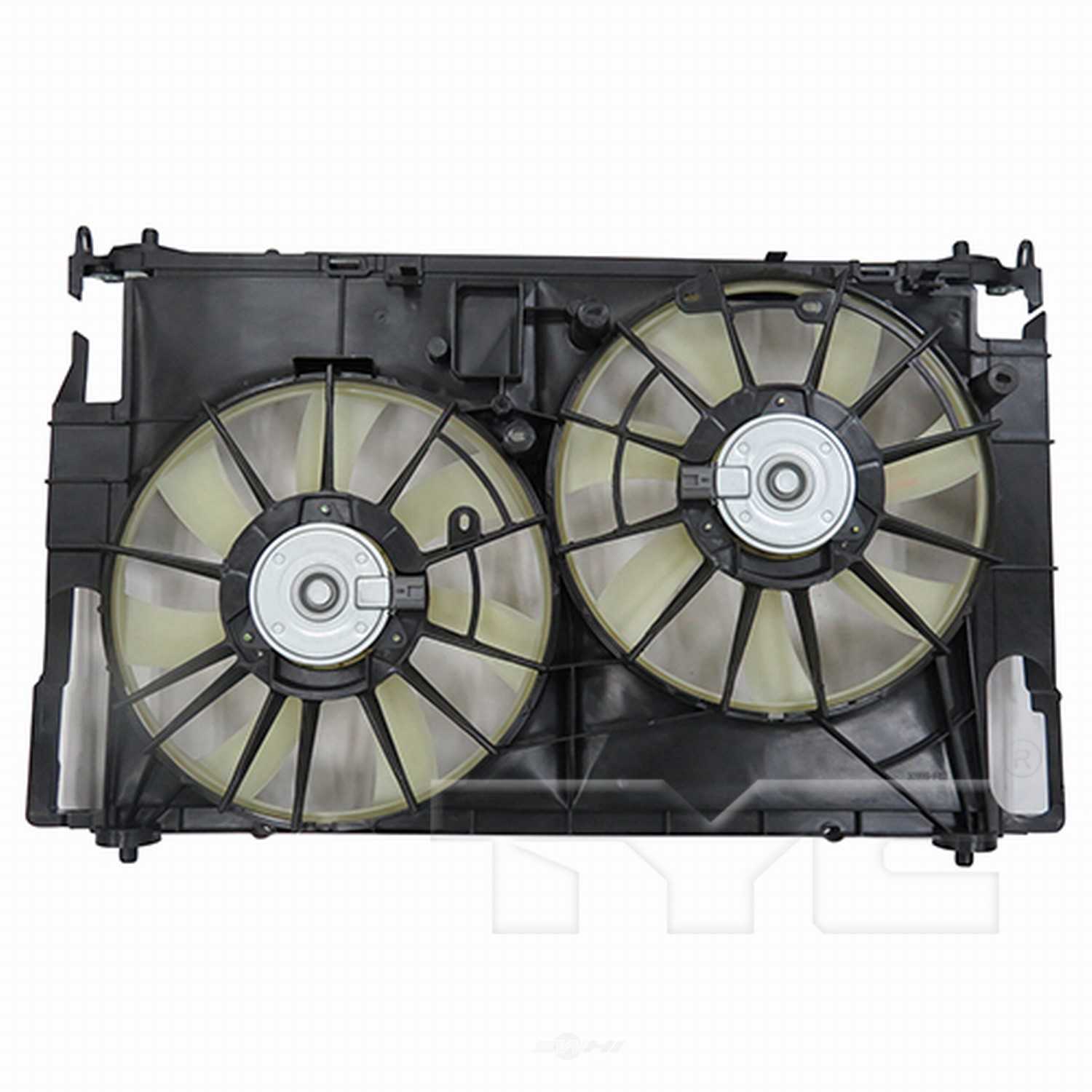 TYC - Dual Radiator And Condenser Fan Assembly - TYC 623290