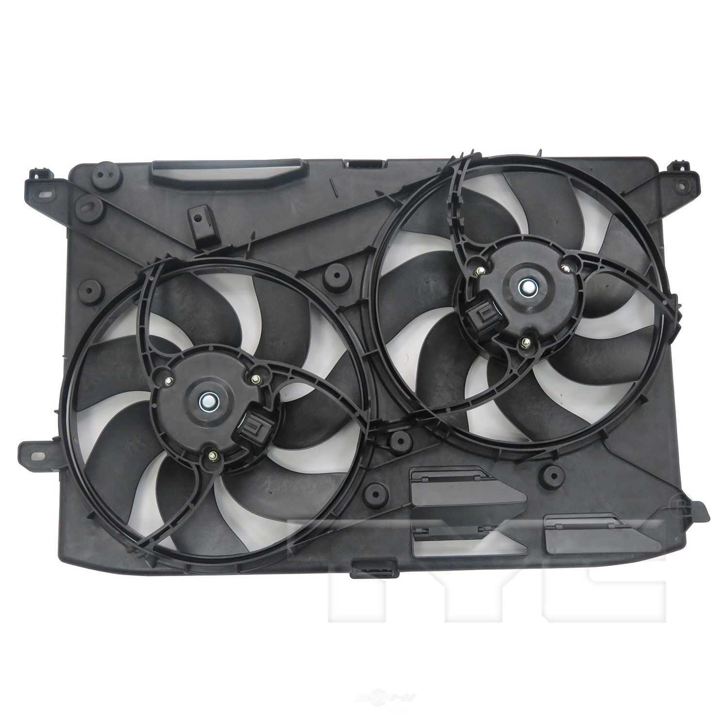 TYC - Dual Radiator And Condenser Fan Assembly - TYC - 623320