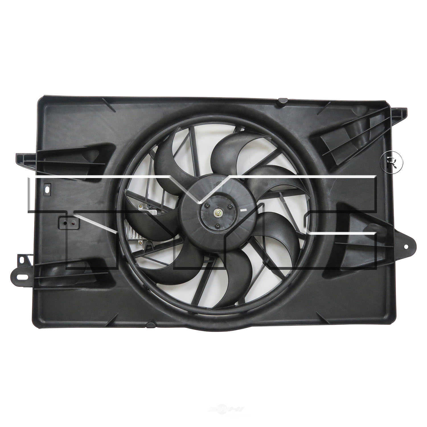 TYC - Dual Radiator And Condenser Fan Assembly - TYC 623340