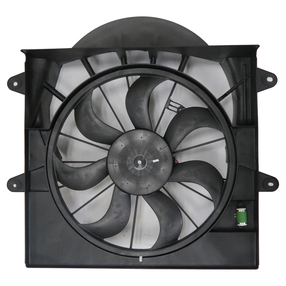 TYC - Dual Radiator And Condenser Fan Assembly - TYC - 623360