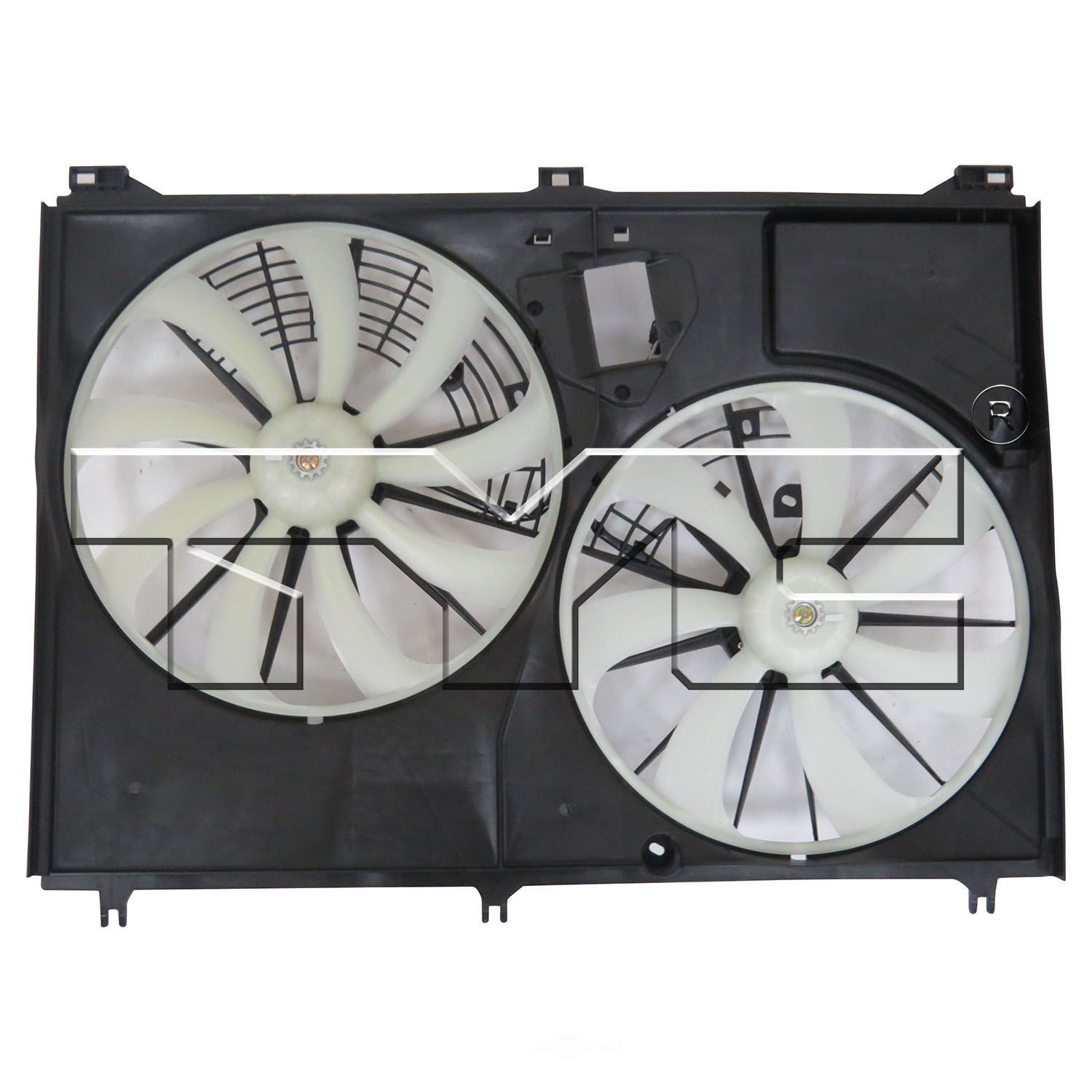 TYC - Dual Radiator And Condenser Fan Assembly - TYC 623380