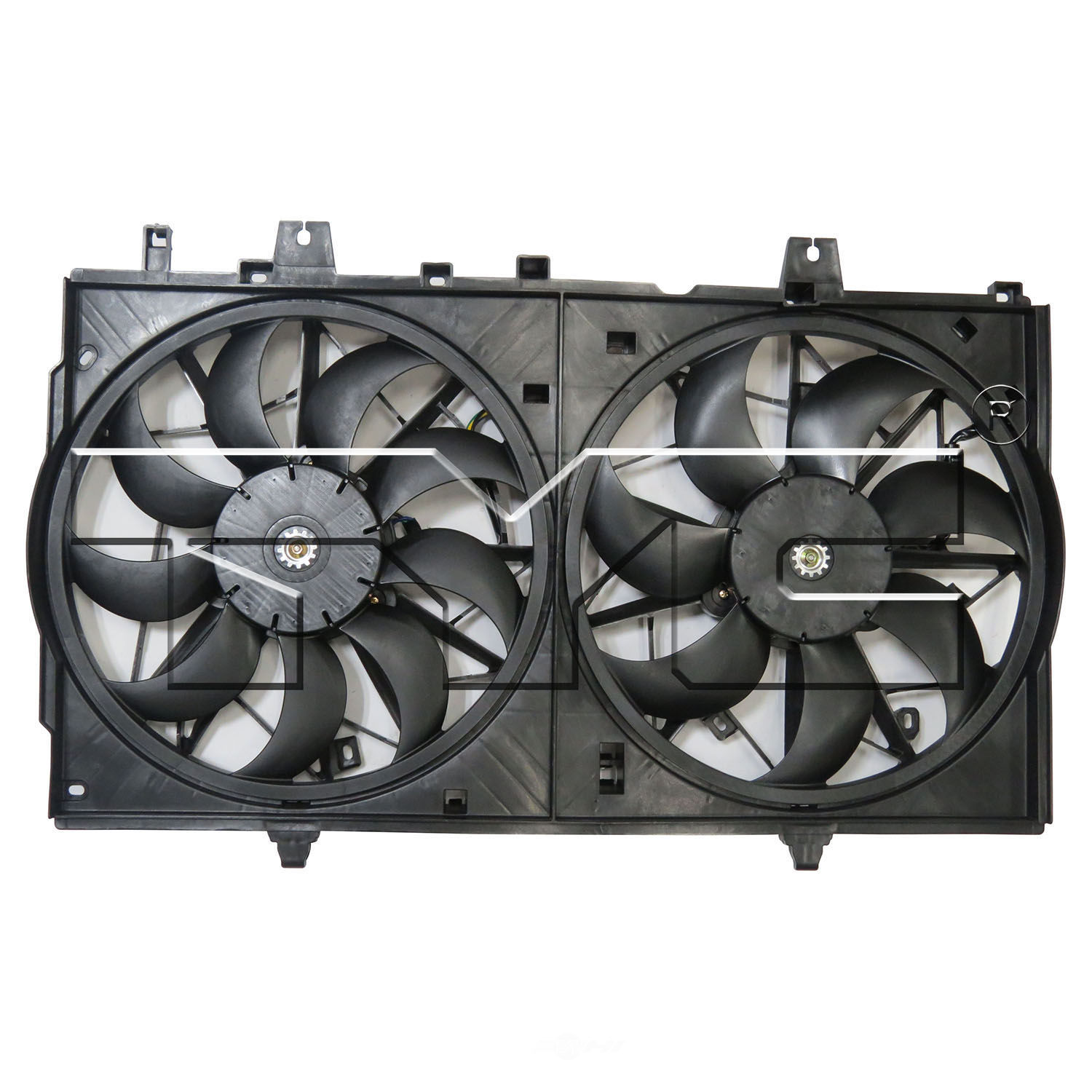 TYC - Dual Radiator And Condenser Fan Assembly - TYC 623400