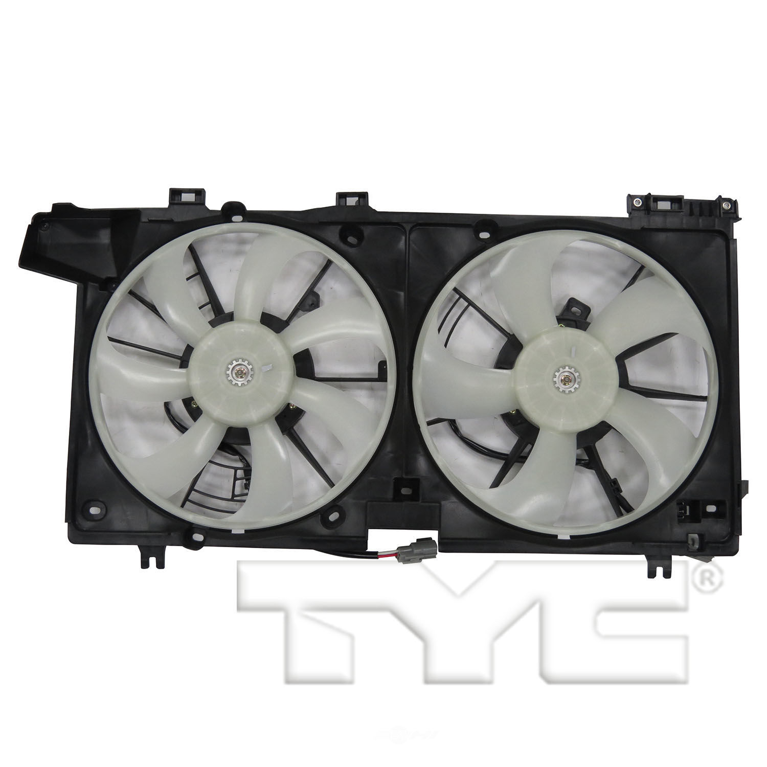 TYC - Dual Radiator And Condenser Fan Assembly - TYC 623470