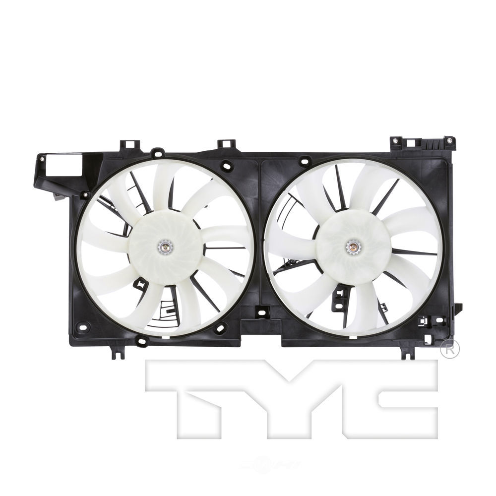 TYC - Dual Radiator And Condenser Fan Assembly - TYC 623480