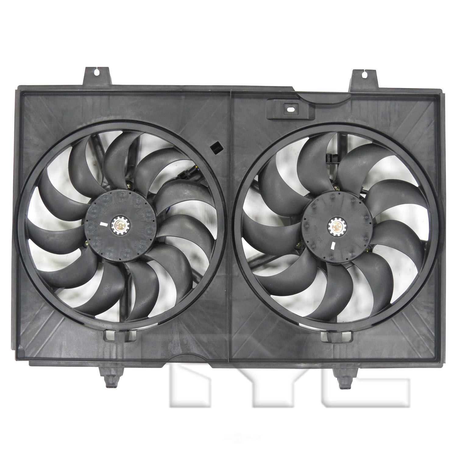 TYC - Dual Radiator And Condenser Fan Assembly - TYC 623490