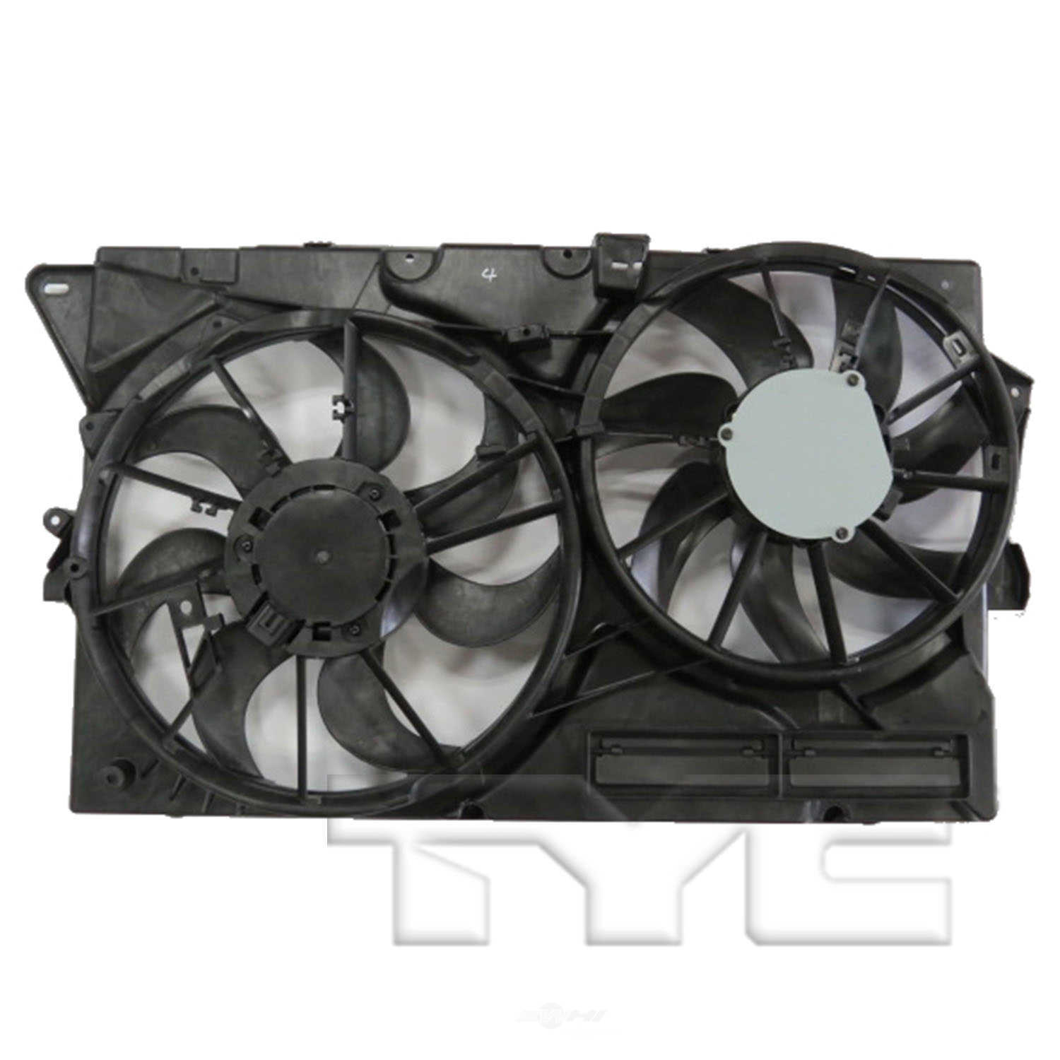 TYC - Dual Radiator And Condenser Fan Assembly - TYC 623500